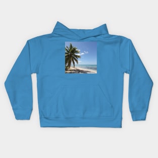 Isla Saona Caribbean Paradise Beach Kids Hoodie